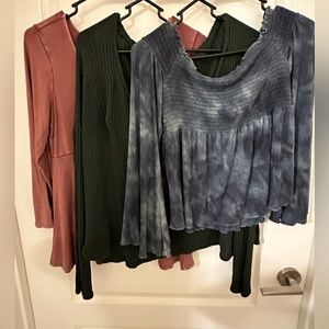 American Eagle shirts bundle